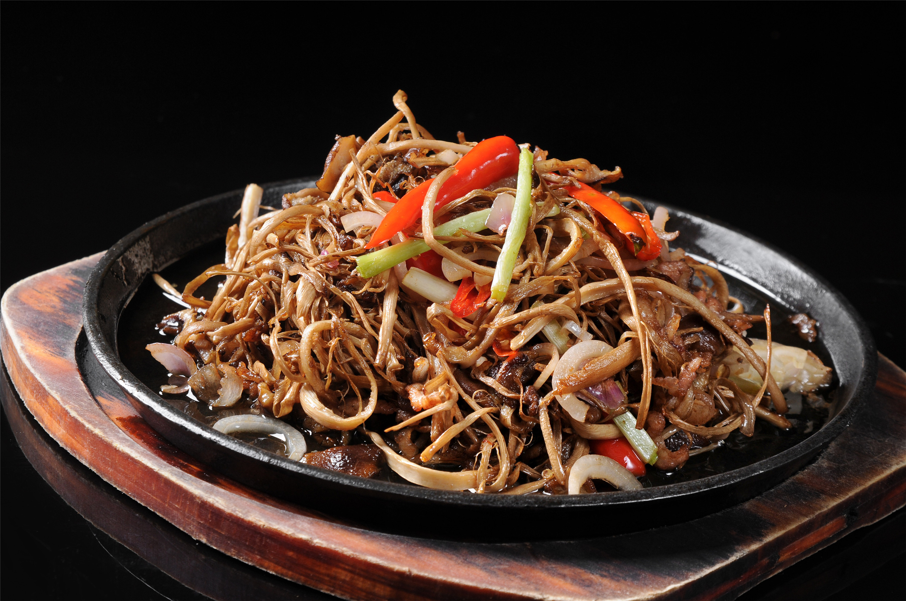 铁板茶树菇36￥ 评论一下